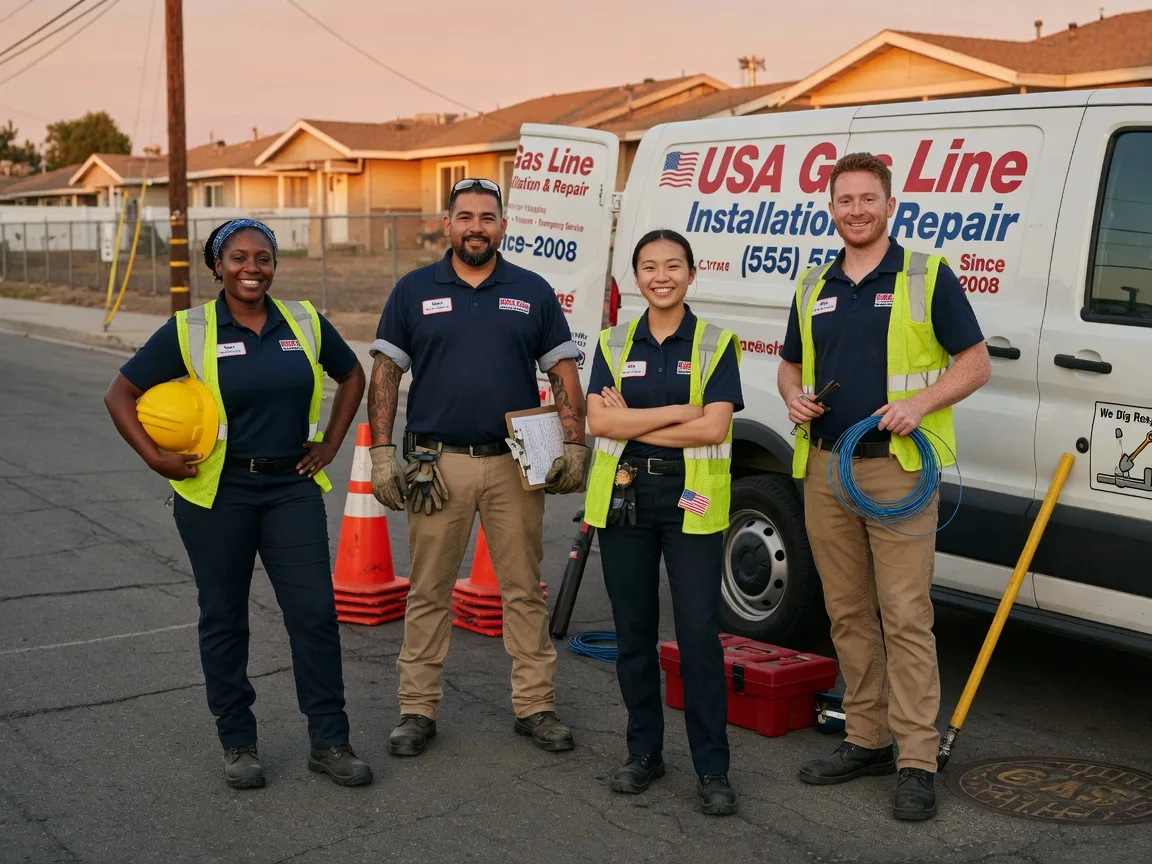 Gas Line Installation company in Union, MI